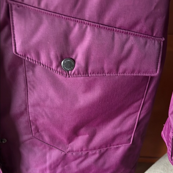 NWT Columbia Purple Parka with Faux Fur Trim and Fleece Lined Hood - Picture 3 of 9